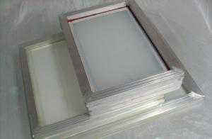China Aluminum Silk Screen Printing Frames High Tension Chemical Resist on sale