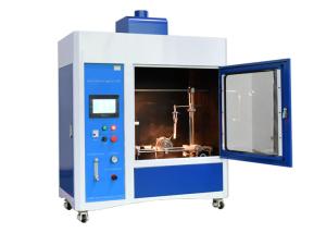 Quality IEC 60695-2-2 Needle Flame Flammability Test Chamber Touch Screen wholesale