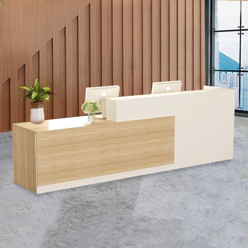 Reception Desk Beauty Salon Color Customized 140*60*100 cm Made in 2023 Modern Style