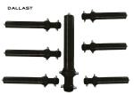 24 Inch Large Bore Multi Stage Hydraulic Cylinder Single Acting ISO 9001
