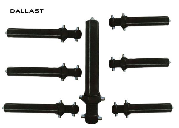 24 Inch Large Bore Multi Stage Hydraulic Cylinder Single Acting ISO 9001