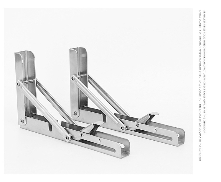 1.2*1.2*1.0 Adjustable Folding Shelf Workbench Supports 24 inch Collapsible Shelf Bracket