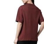 Quick Dry Short Sleeves 100% Cotton Loose Fit Slim T-Shirt for Women Custom