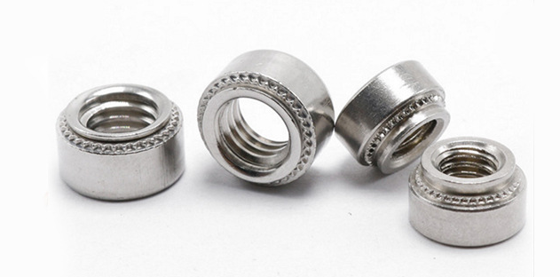 SS304 Blind Flash Floating Round Broaching Self Clinching Nuts JIS Standard Zinc Plated Finish for Metric Fastener Needs