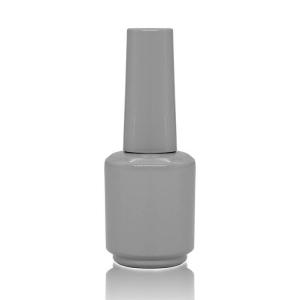 Quality 5ml 10ml 12ml 15ml Glossy Empty Glass Square uv Gel Nail Polish Bottle With Brush wholesale