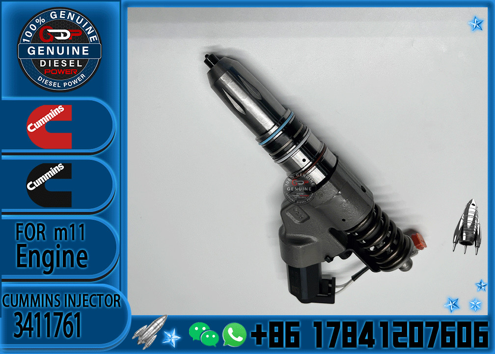 Common rail injector fuel injecto 4307516 3411761 3411845 4307547 for M11 Excavator QSM11 ISM11 M11