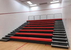 Quality Customized Telescopic Tribunes Upholstered Seat For Conference Venues wholesale