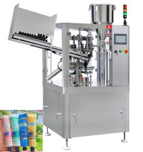 Quality Cream Plastic Soft Tube Filling Sealing Machine Automatic Cosmetic Equipment 35pcs/Min wholesale