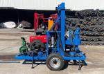 Trailer Mounted Water Well Drilling Rig With 50mm Drilling Rod For 150M Depths