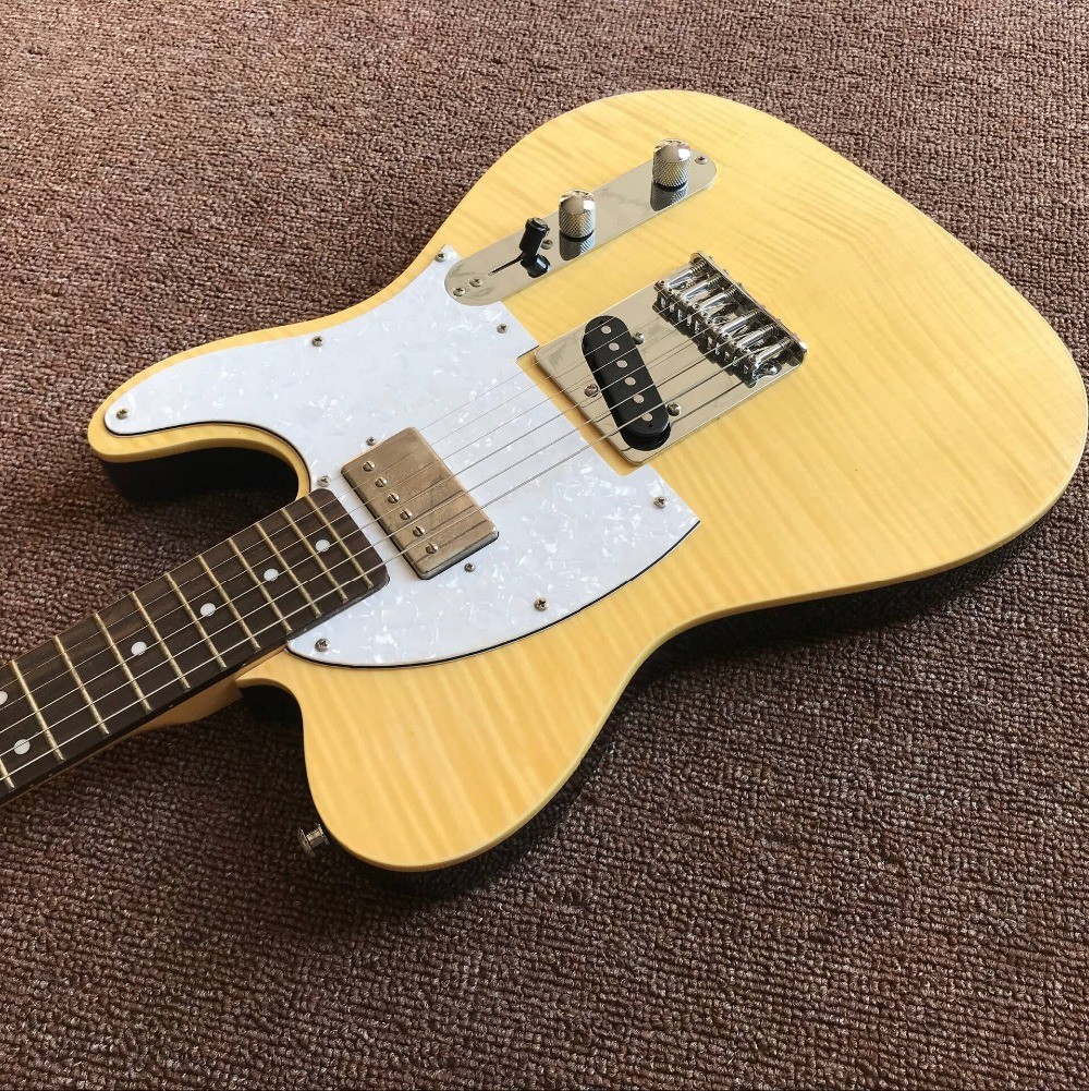 Custom 6 Strings Rosewood fingerboard Electric Guitar,Guitar gitaar.Tiger stripes