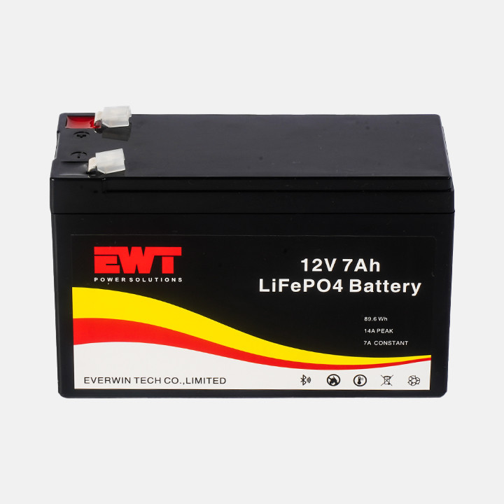 Versatile And Long-lasting 12V 7Ah Lithium Iron Phosphate Battery For Power Tools