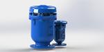 Ductile Iron Triple Function PN10/16/25 Combination Air Valve For Wastewater