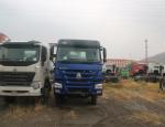 Blue HOWO Tractor Head Truck / 6x4 Tractor Units 6900*2550*3400mm ZZ4257V3241W