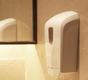 China Temperature Measurement 1300ml Touchless Soap Dispenser on sale