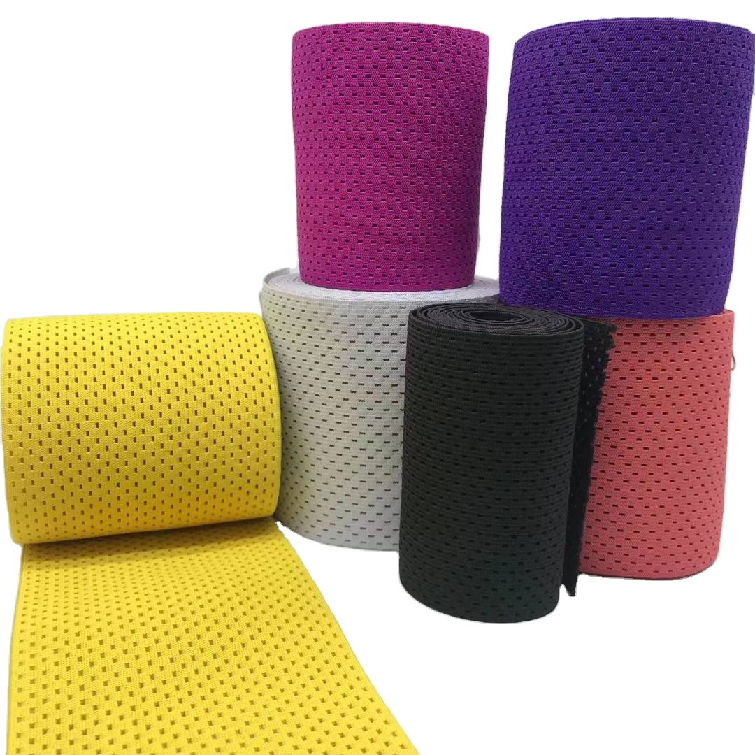 Wholesale high elasticity wide custom 20/30/50mm medical woven elastic band for sports and medical bandages