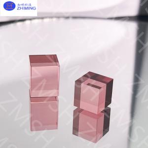 Quality Pink Sapphire Raw Material Lab-made Sapphire Gemstone Flawlessness Mohs Hardness Of 9 wholesale