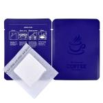 Aluminum Foil Three Side Sealed Drip Coffee Packaging Pouch