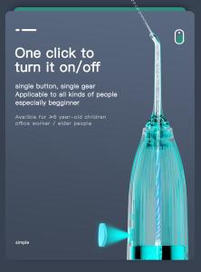 Quality ABS Material Teeth Cleaning Water Flosser Rotatable Nozzles Dental Water Jets wholesale