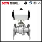 High Platform Carbon Steel Flanged Floating Ball Valve GB PN25 with Customized