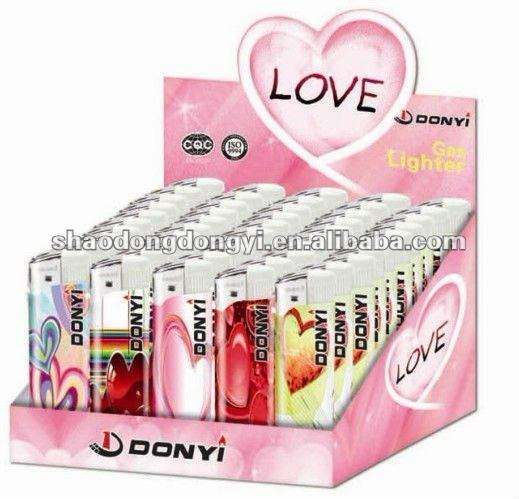 Best Design Custom Beautiful Colorful Label Cigarette Electric Lighter