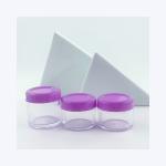 Stamping Printing Handling 20ml Clear Plastic Acrylic Cosmetic Cream Jar