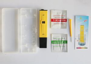 Quality 1.5V Electronic PH Water Tester High Sensitivity Glass Electrode 0.1 Resolution wholesale