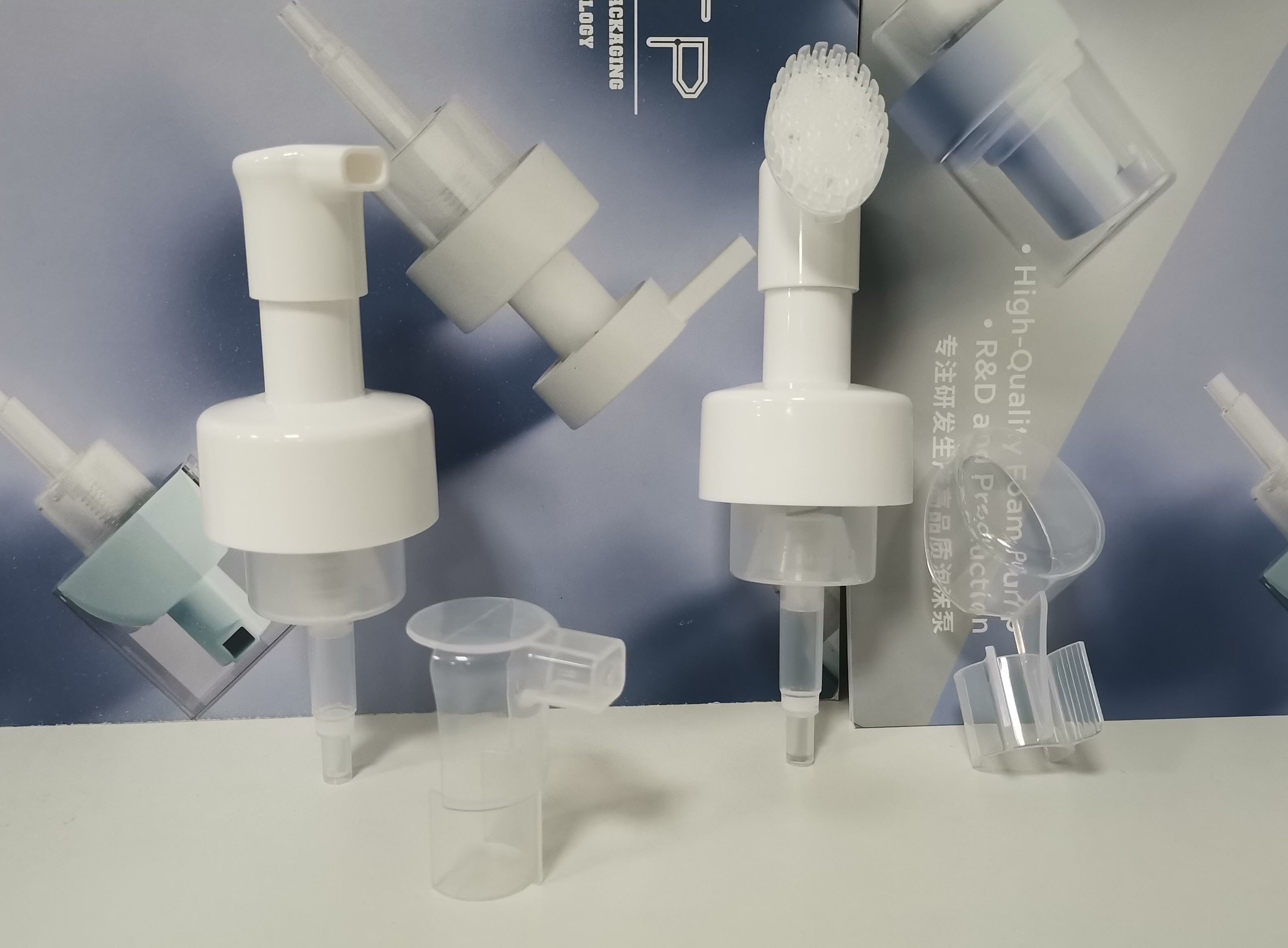 0.8 CC Customer Color Foam Pump For Handcare Facecare And Skin Care