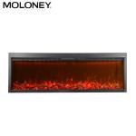 2840mm Wall Insert Firebox Charcoal / Crystal / Pebbels Electric Fireplace