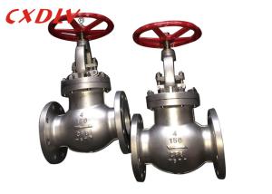 Quality PTFE Gasket 150LB Handwheel SS 3 Inch Flanged Globe Valve wholesale