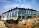 Polycarbonate Homemade Single Tunnel Greenhouse Good Thermal Insulation