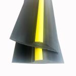 Professional Cutting Garage Door Threshold Ramp Rubber Bottom Weather Seal Strip
