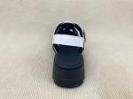 Thick Soled White Platform Sandals TPR Comfortable Platform Sandals