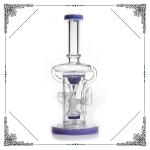 10 Inches 5MM Thickness Showerhead Percs Bongs Smoking Water Pipe