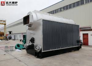 Quality Hand Operate Wood Coal Boiler 1.0 Mpa Rated Working Pressure ISO9001 Certification wholesale