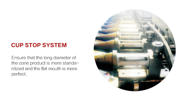 1.5hp Ice Cream Cone Production Line Stainless Steel 55 Baking Plates