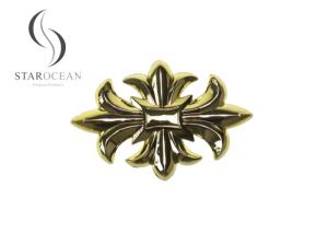 Quality Golden ABS Coffin Accessories Durable Flat Coffin Lid Decoration Factory Price PF03 wholesale