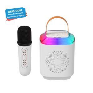 Quality Outdoor DJ Party Karaoke Speaker With Wireless Microphone And Bluetooth Communication wholesale