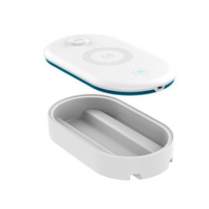 Quality 15W wireless charging station UV Sterilizing Box Phone Charge Station 4-in-1 Charging Stand wholesale