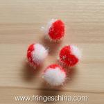 Wholesale Colorful Glitter DIY Pom Pom Ball For Costume Christmas Decoration