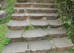 Quality Garden Natural Paving Stones Hard Cobble Basalt Stone Construction wholesale