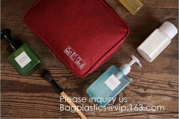 Personalized Portable Bridesmaid Gift Canvas Cosmetic Bag,Washed Canvas Toiletry Cosmetic Bag, Bagease, bagplastics