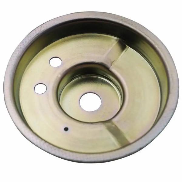 Cheap Powder Coating Black Deep Drawn Metal Stamping 0.1mm for sale