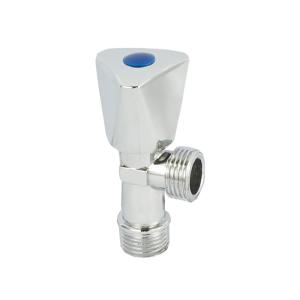 Quality Bathroom Fittings Cold Water 1/2inch Brass Angle Valve Chrome Plated wholesale