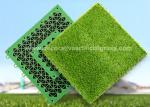 Polypropylene Yarn Interlocking Fake Synthetic Grass Decor 30*30cm 50*50cm