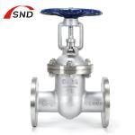 Sanitary Stainless Steel Gate Valve CF8 304 Flanged Connection