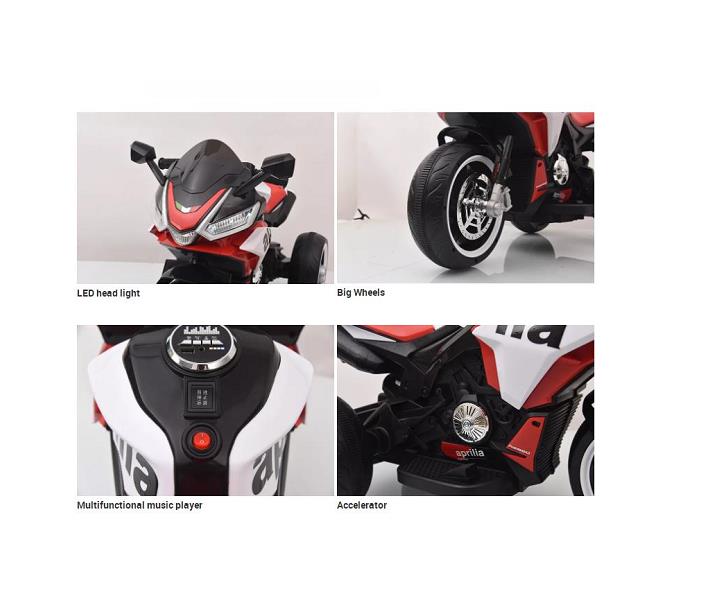 2022 Ride On Car Toy 12V Electric Battery Power Motorcycle for Kids Aged 8-13 Years