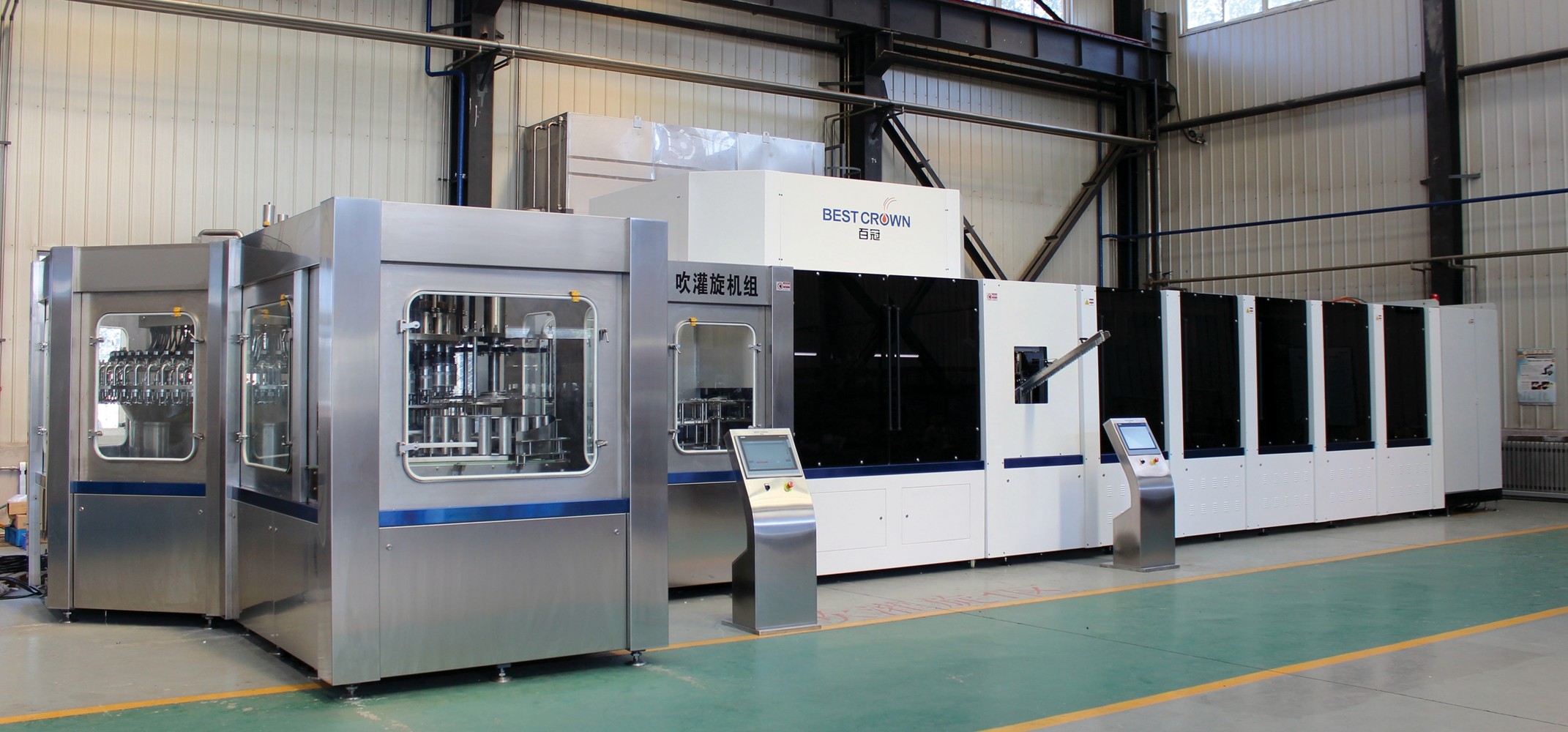 PET Bottle 13kW Blowing Filling And Capping Machine