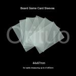 Clear Board Game Sleeves Non Glare 44x67mm Cpp Matte Card Sleeves