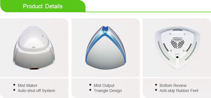 Triangle Shape 120ML Electronic Aroma Diffuser Air Humidifier