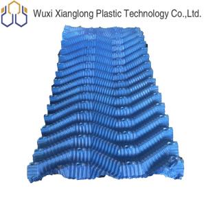 Quality Industrial S Wave Blue Cooling Tower Fills Price PVC Cooling Fills wholesale